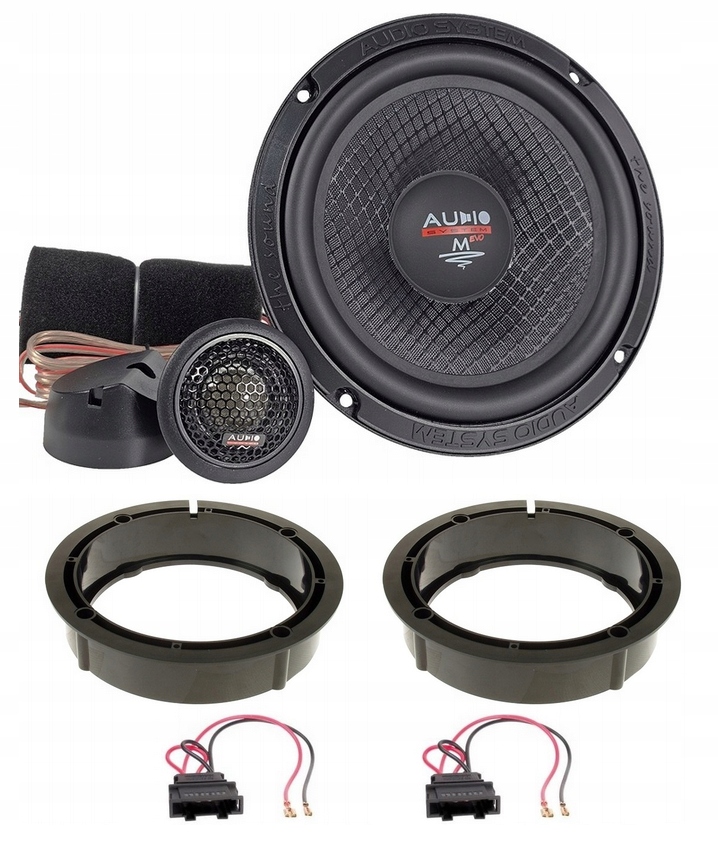 Audio System M165 EVO2 Reproduktory 165 mm Vw Golf Jetta Tiguan Touran Scirocco