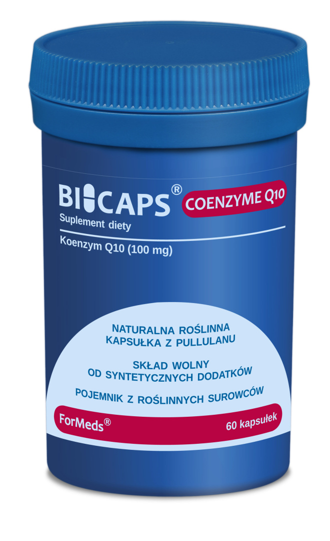 ForMeds BICAPS COENZYME Q10,KOENZYM SERCE,STRES,60