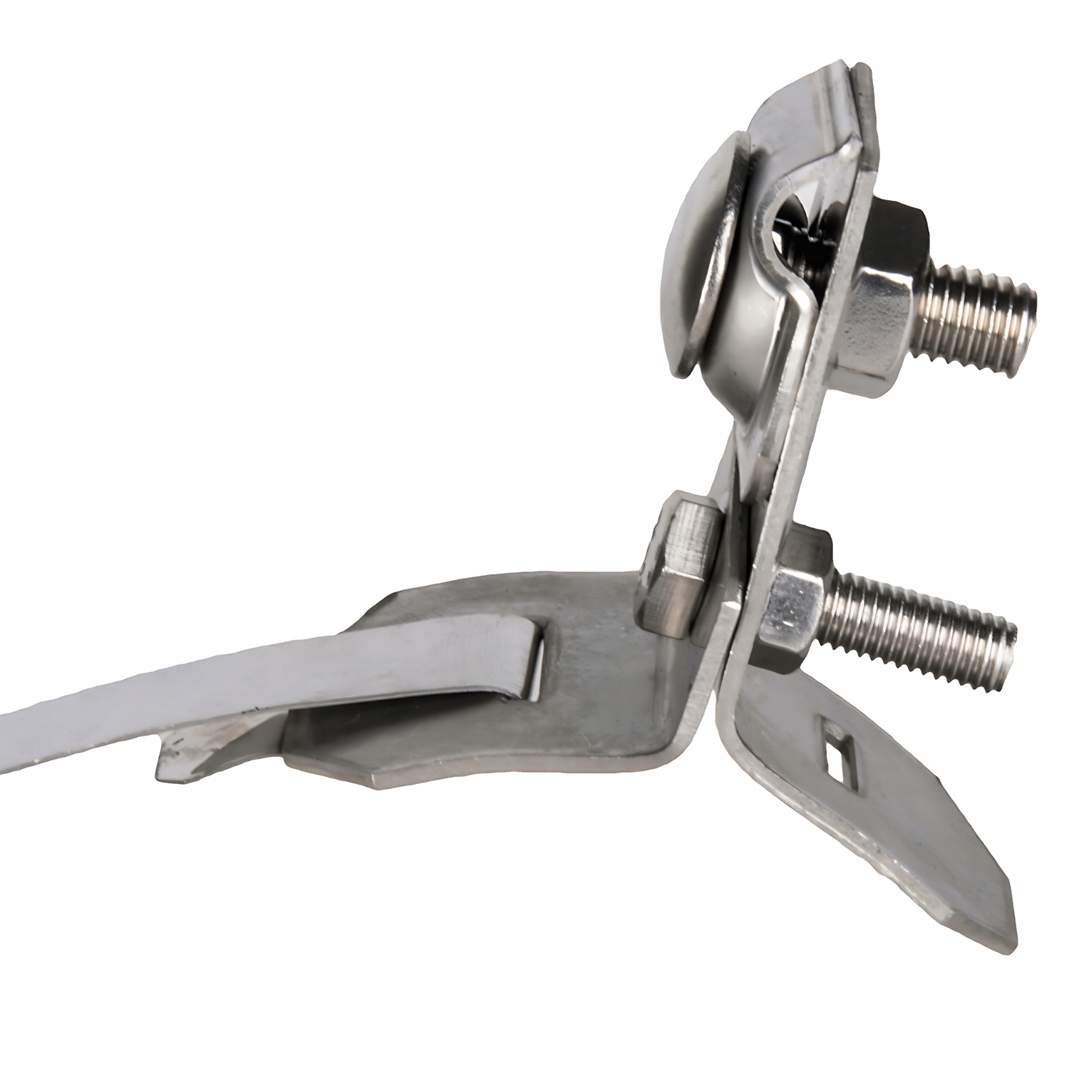 Uchwyt Odgromowy Do Rynny Rynnowy Nierdzewny Złącze Obejma Średnica 120 mm