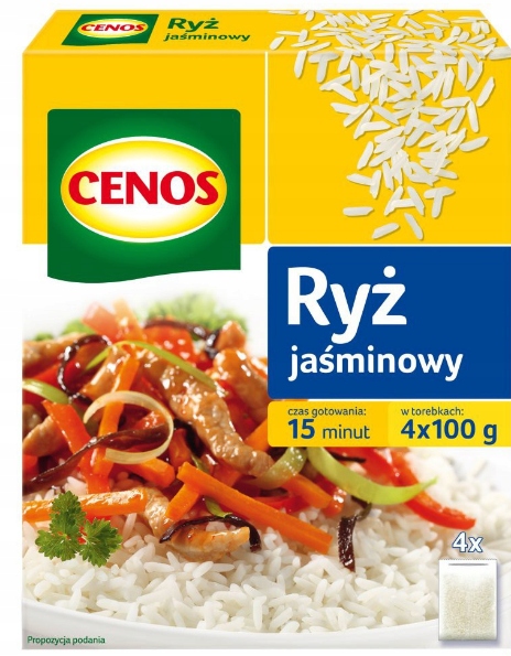 Cenos Jasmínová Rýže 4X100 G