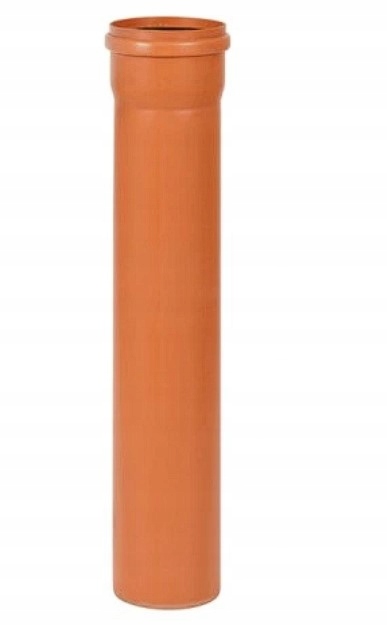 RURA KANALIZACYJNA ZEW. SN2 3,2mm PCV fI 160 1m