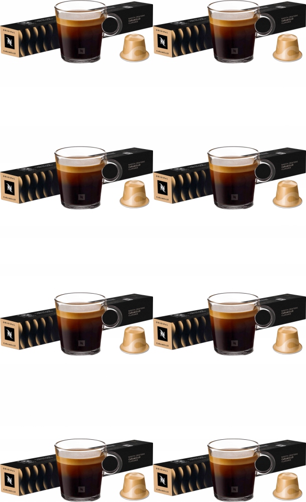 Kawa w kapsułkach Nespresso Carmello 10 szt x8