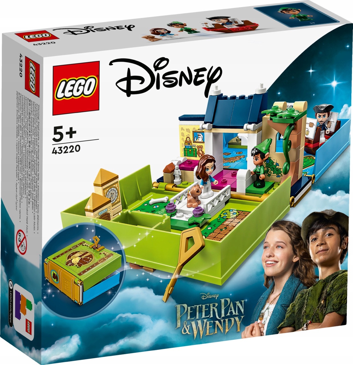 

Lego Disney 43220 Książka Piotrusia Pana i Wandy