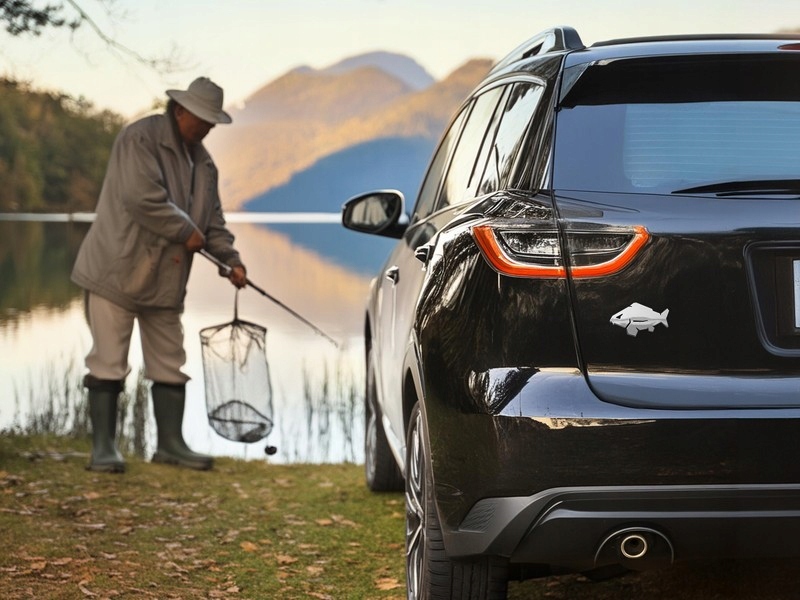 Naklejka 3D Delphin CARP chrom Marka Delphin