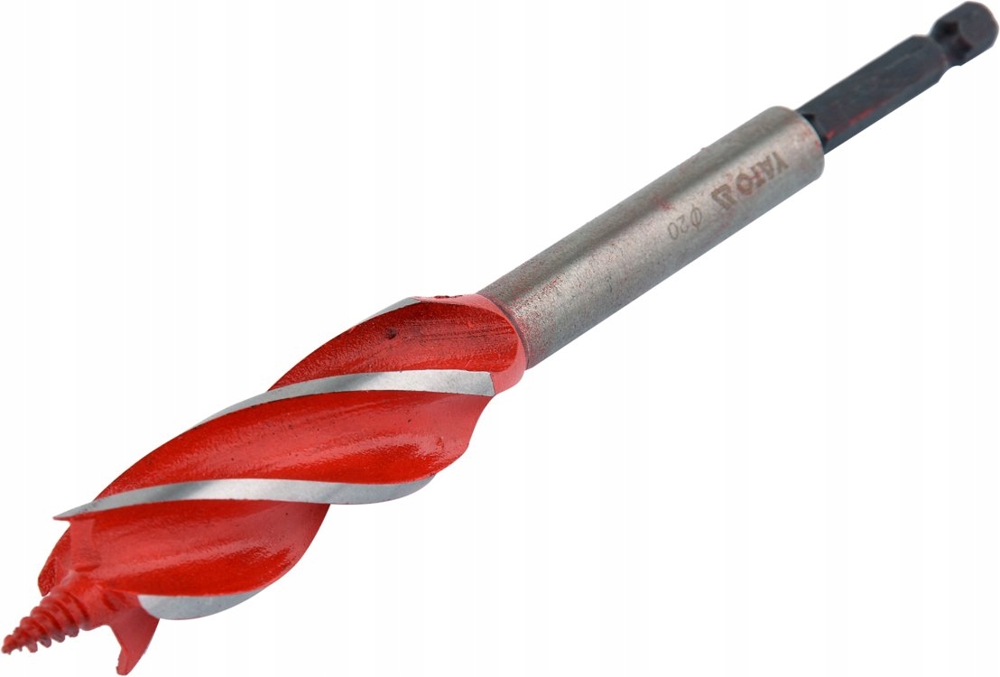 

Wiertło Do Drewna 20MM 4-OSTRZOWE Hex Stal Hrc