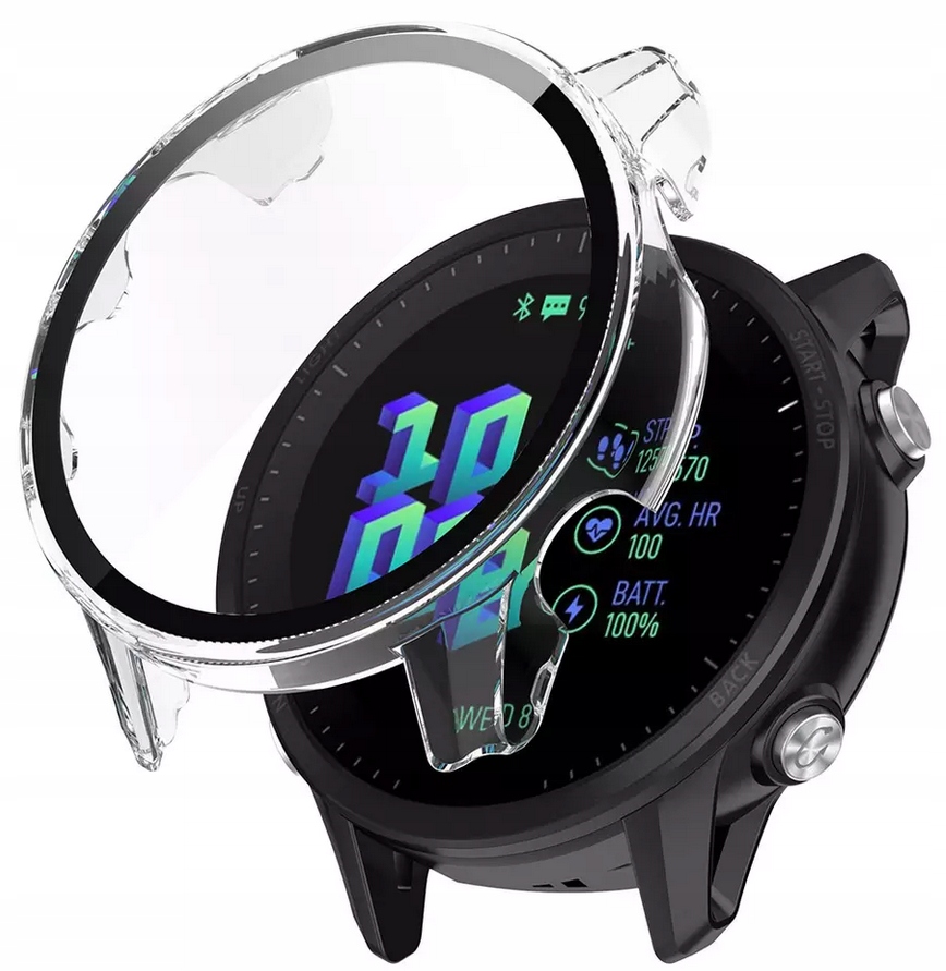 

Etui Szkło 2w1 do Garmin Forerunner 955 Solar