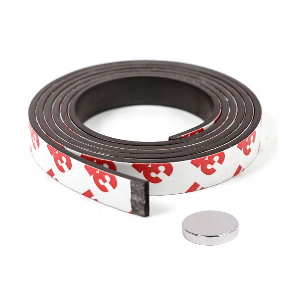 

Taśma Magnetyczna 3M Samoprzylepna 15mm /1,5mm/ 1m