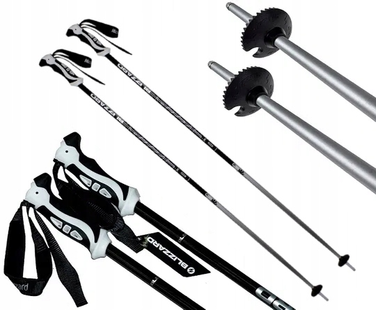 Kije kijki Blizzard Allmountain czarny połysk 120