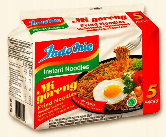 

Zupka Makaron MI Goreng Pakiet 5 x 80 g Indomie