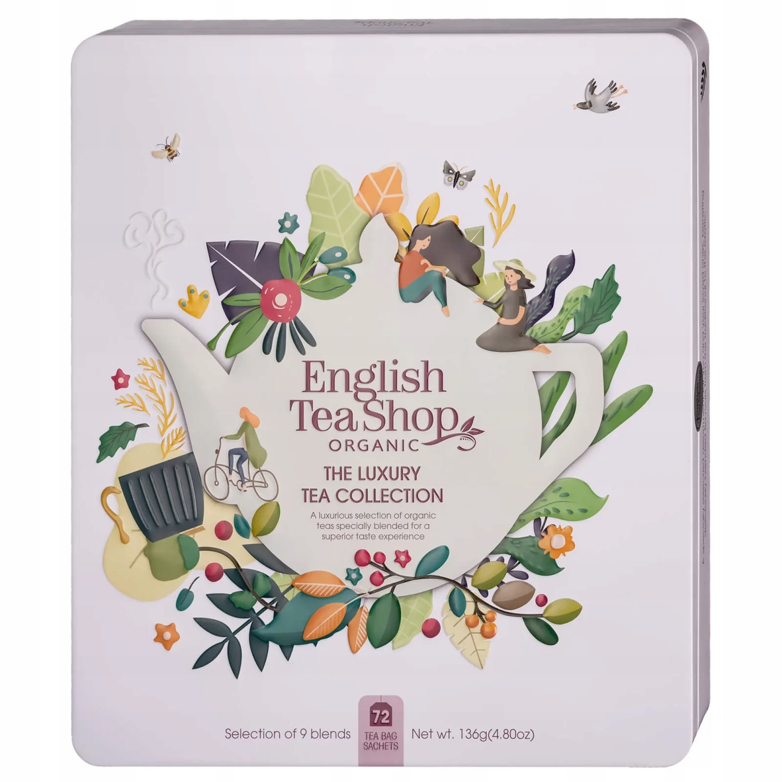 English Tea Shop Kolekcja herbat w puszce The Luxury Tea Collection 72 sas.