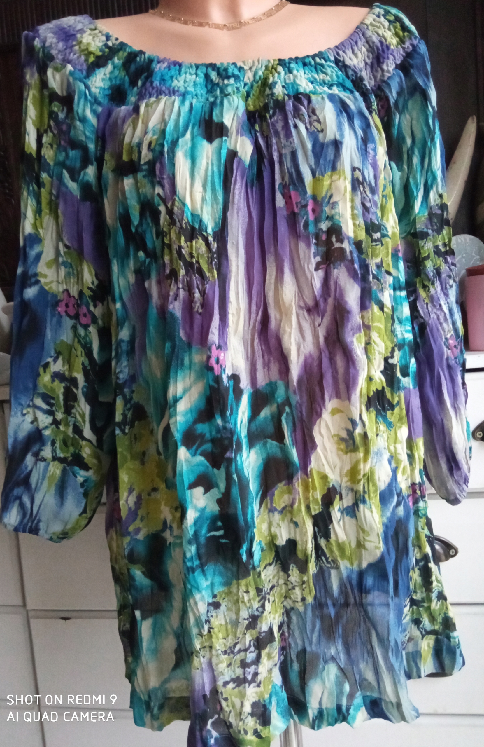 ALLISON TAYLOR 140cm pachy 50 52 54 56 boho fiolet