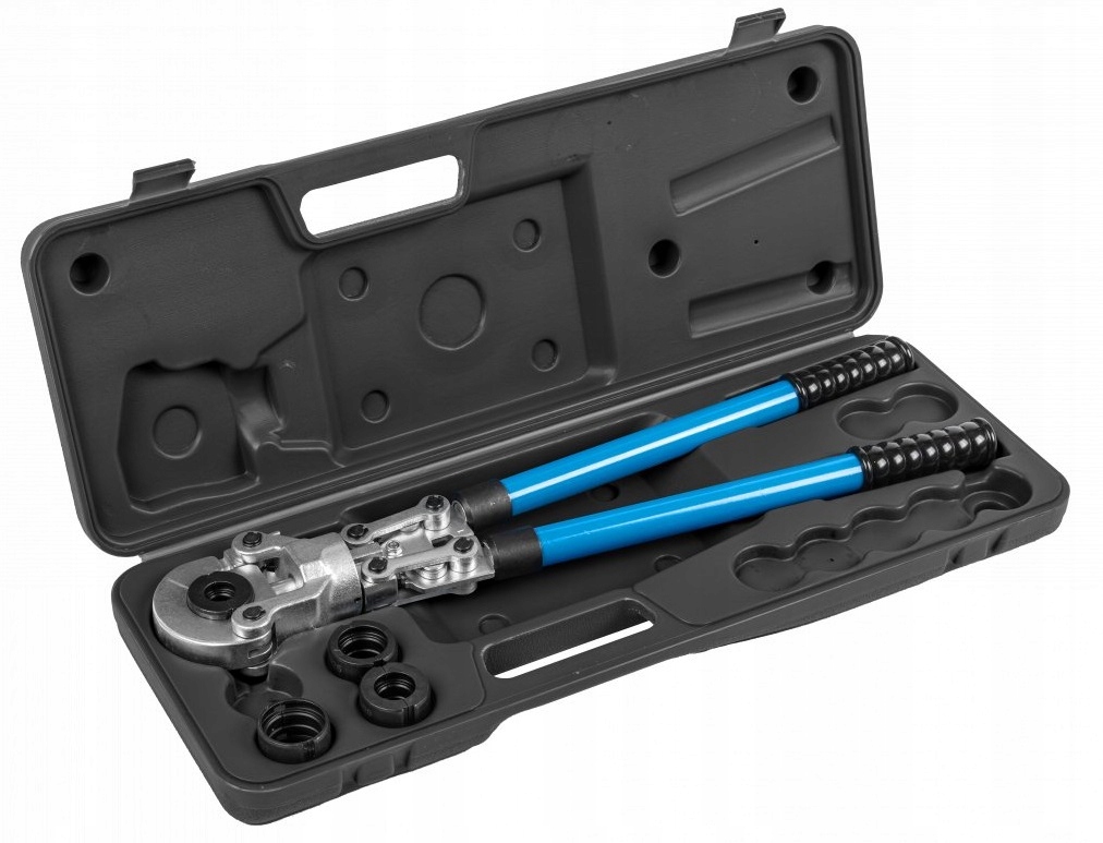 HOGERT PRASKA PRASA ZACISKARKA ZŁĄCZEK DO RUR PEX-AL-PEX WALIZKA MATRYCE