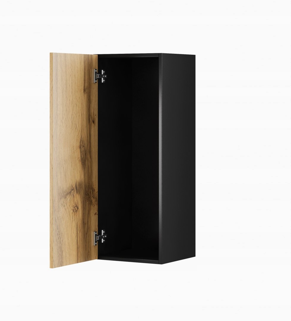 Regał Cama Meble Vigo 35 x 90 x 32 cm czarny Wysokość mebla 90 cm