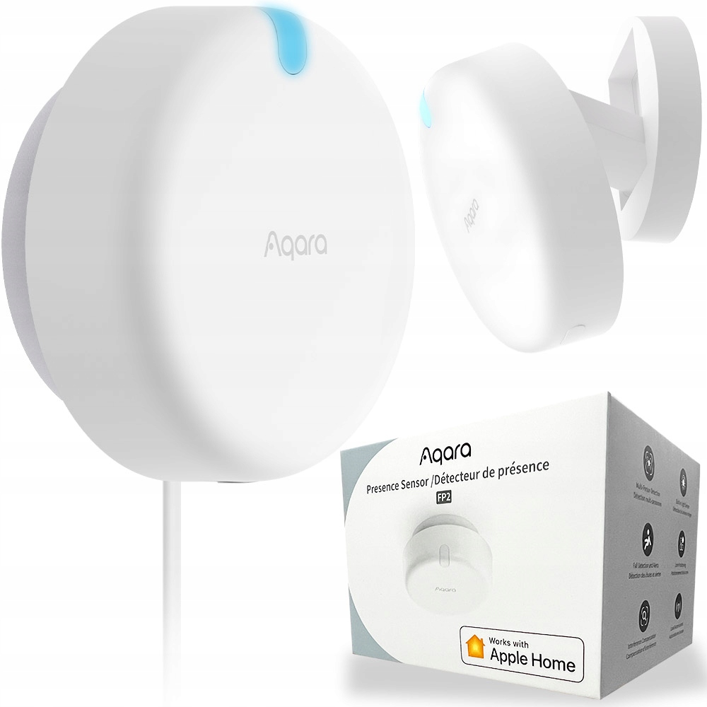 AQARA PRESENCE SENSOR FP2 INTELIGENTNY CZUJNIK OBECNOŚCI SMART HOMEKIT WIFI