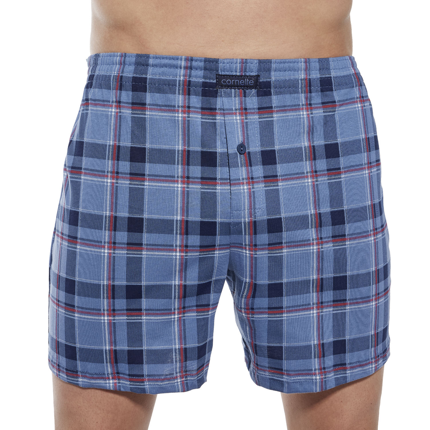CORNETTE bokserki COMFORT box luźne 002/279 kratka Marka Cornette