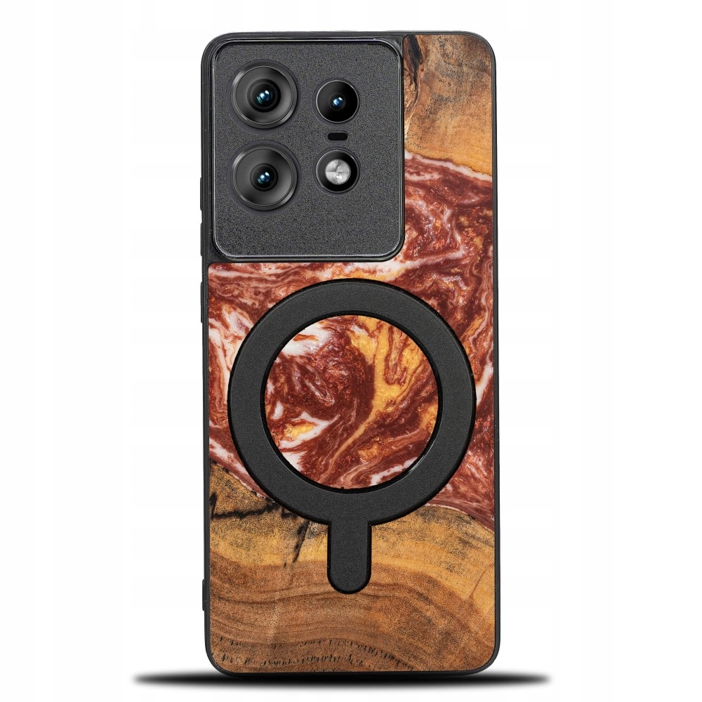 Pouzdro Bewood Unikátní pro Motorola Edge 50 Pro Planety Mars s MagSafe