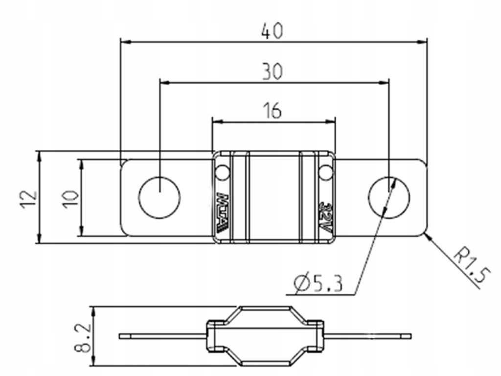 BEZPIECZNIK MIDI VAL MIDIVAL 150A Producent części MTA