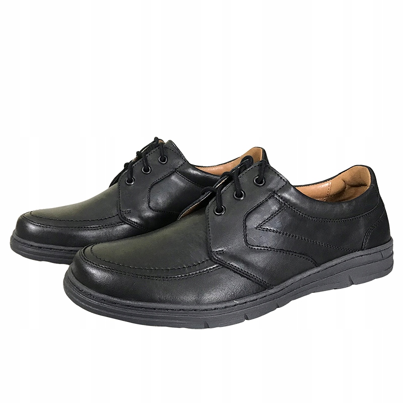 Półbuty RYŁKO IA1790 czarny komfort R.42 Rozmiar 42