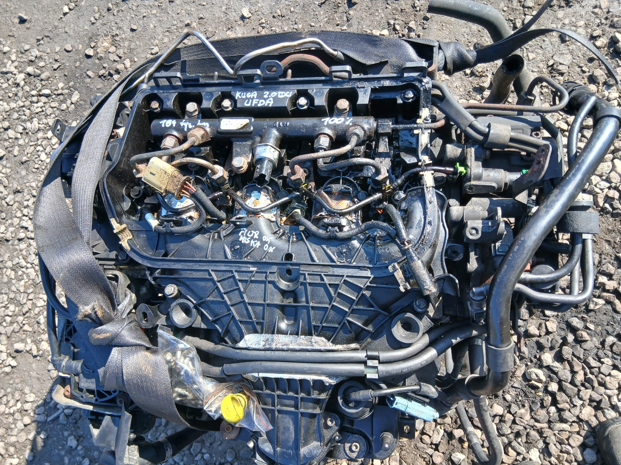 FORD KUGA MK1 2.0 TDCI 2010 engine complete KPL UFDA D4204T 184 TYS