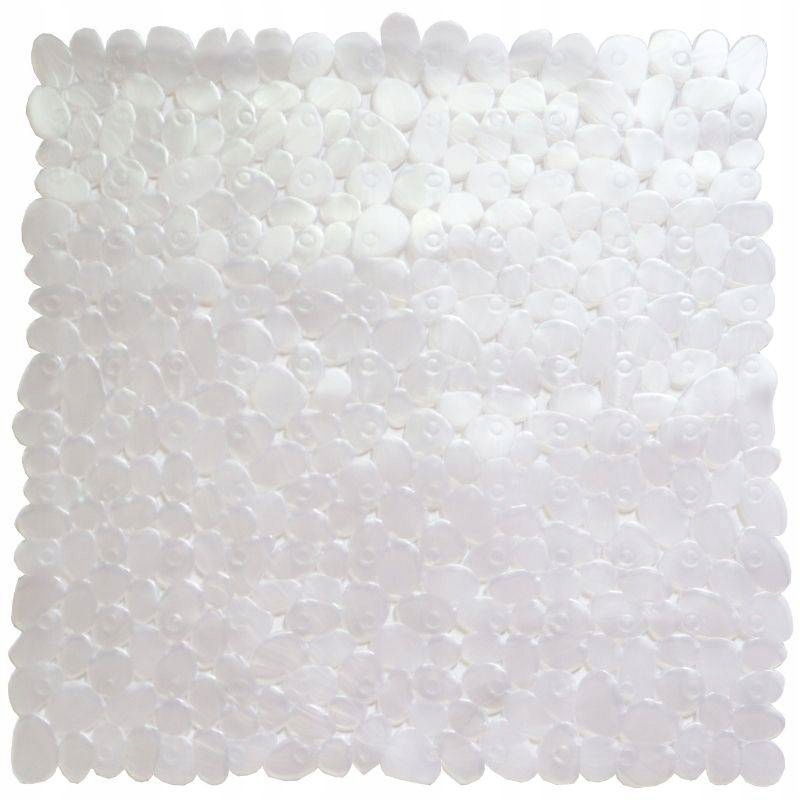 

Antypoślizgowa Mata do Wanny Stone Biała 52x52 cm