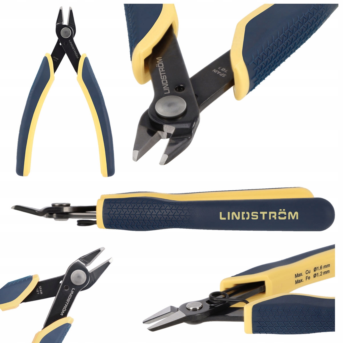 Přesné boční štípací kleště Lindstrom 6151 pro klenotnictví a elektroniku