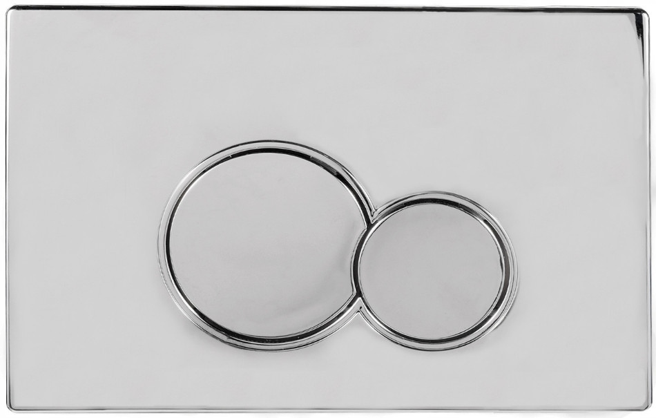 Splachovací tlačítko pro Wc stojan Jomo Werit JomoTech, lesklý chrom