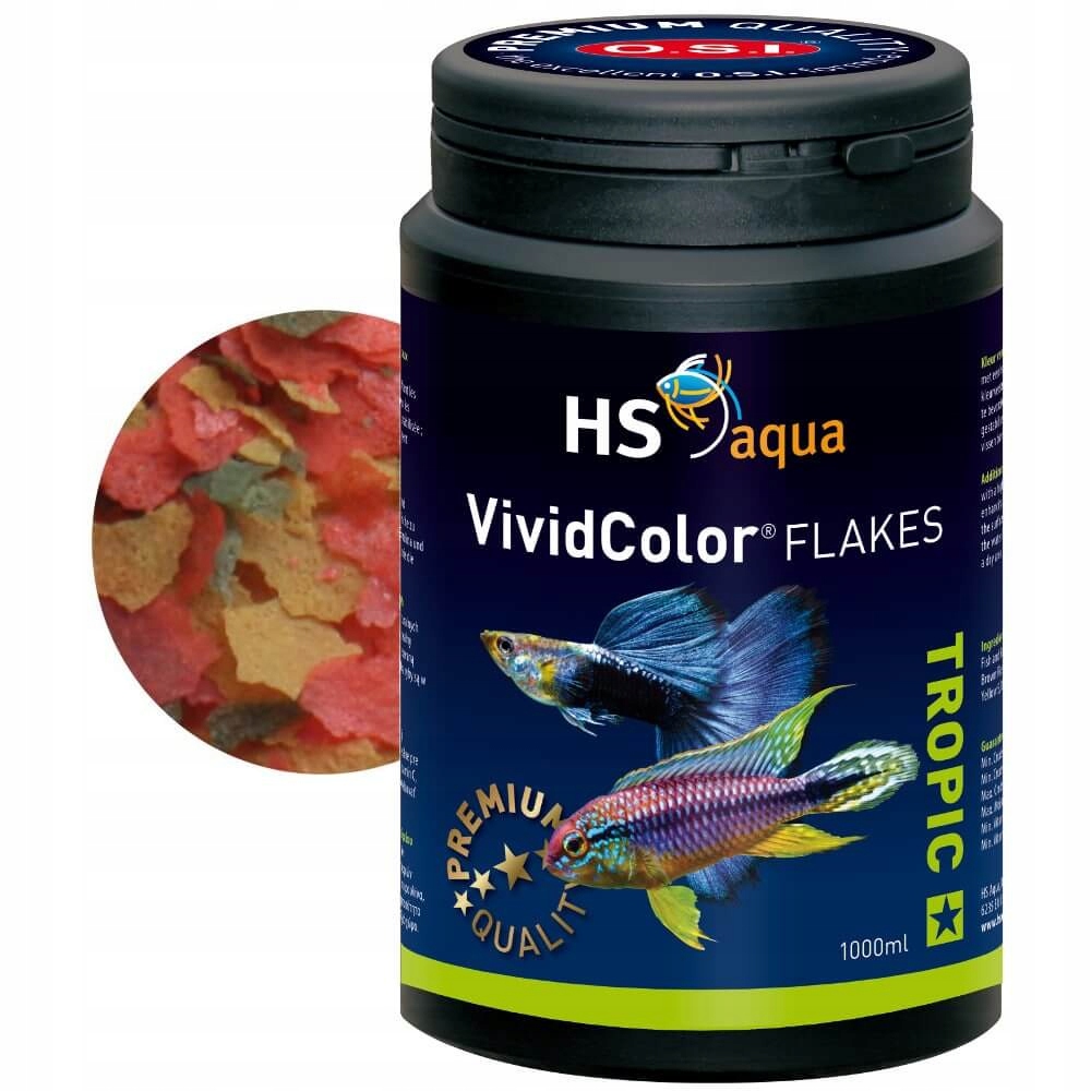 Levně Hs Osi Vivid Color Flakes 1000 ml krmivo pro ryby