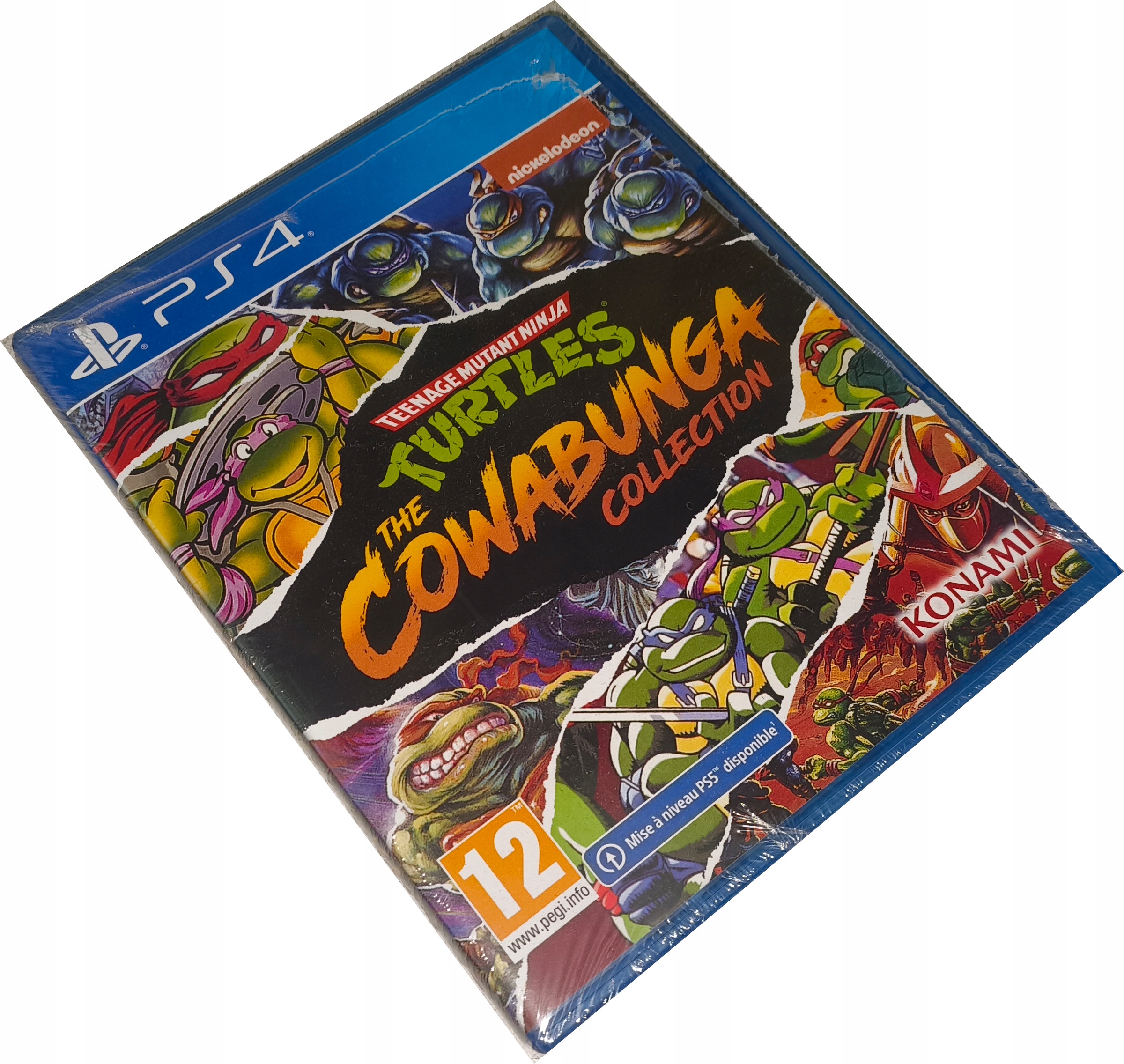 Teenage Mutant Ninja Turtles: The Cowabunga Collection PlayStation 4 (PS4) pudełkowa