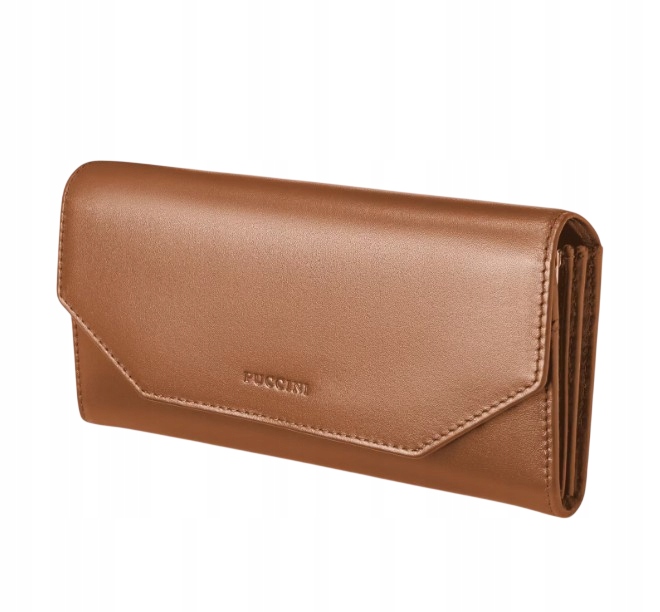 Dámská kožená peněženka Puccini Vulcano Collection VC92519-2B Hnědá Rfid