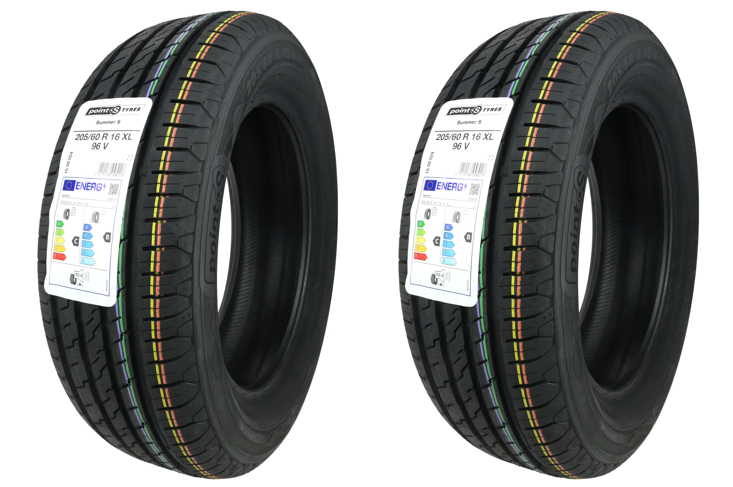 2 x 205/60R16 XL 96v Summer s Point s лето
