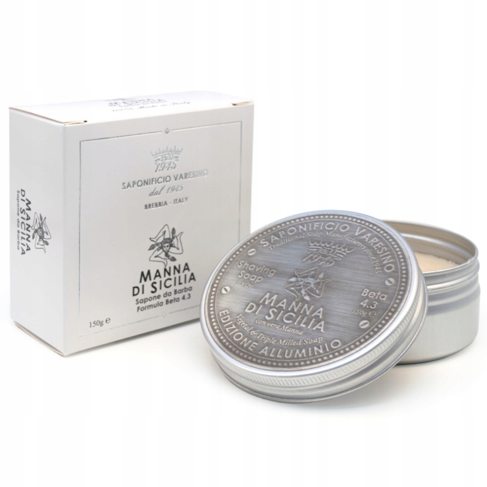 Mýdlo na holení v kelímku Saponificio Varesino Manna di Sicilia 150 g