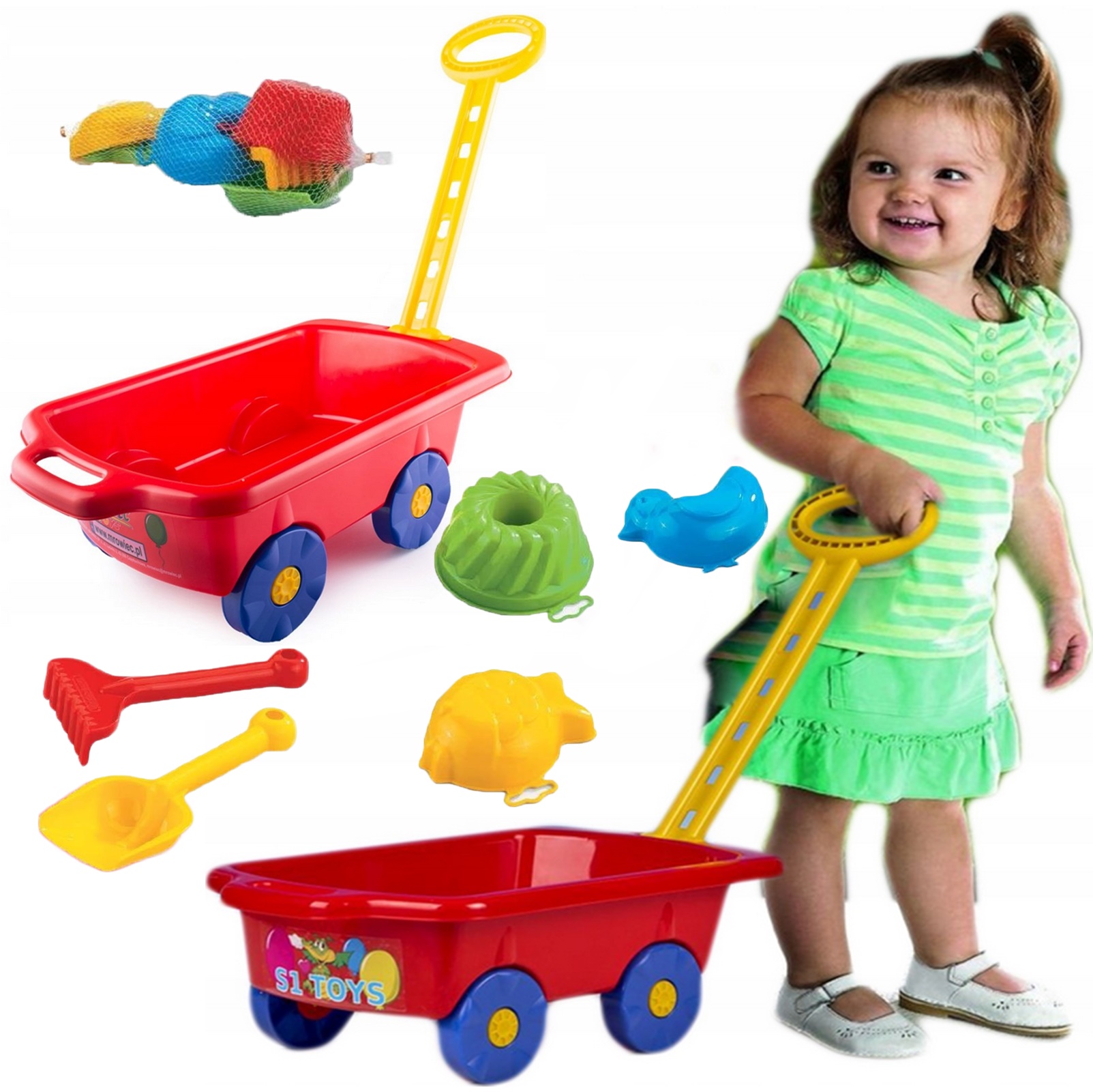 

Wózek Z Rączką Taczka Piaskownica