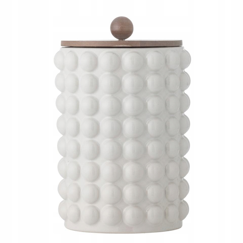 Bloomingville Madge Keramická kuchynská nádoba 2,5 l biela