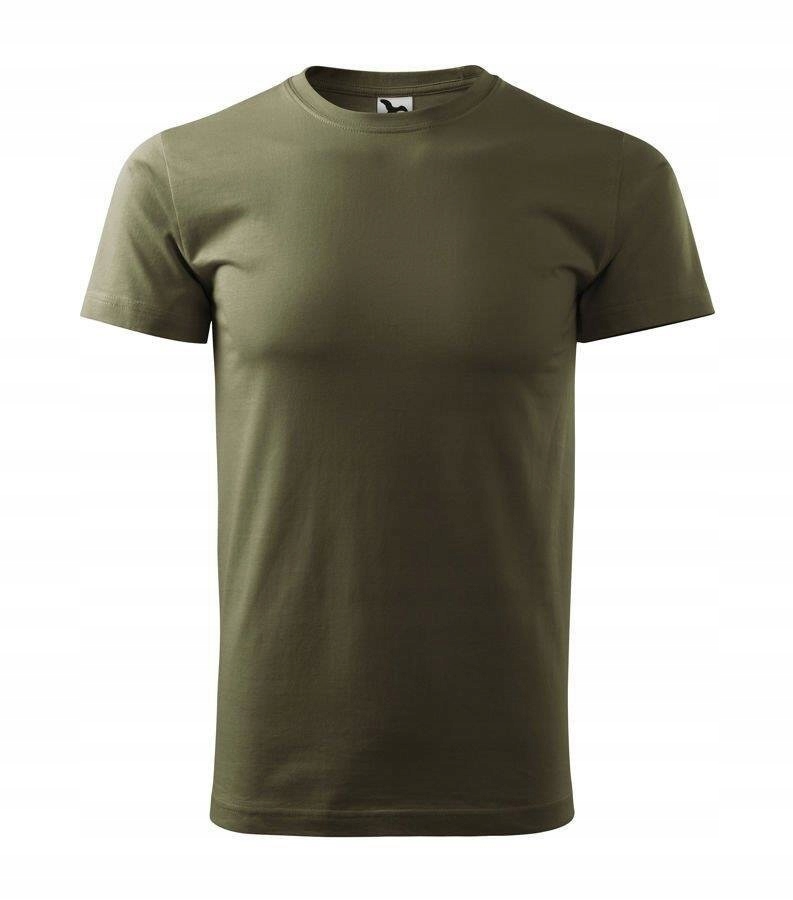 WYJĄTKOWY T-SHIRT męski MALFINI military M Rozmiar M