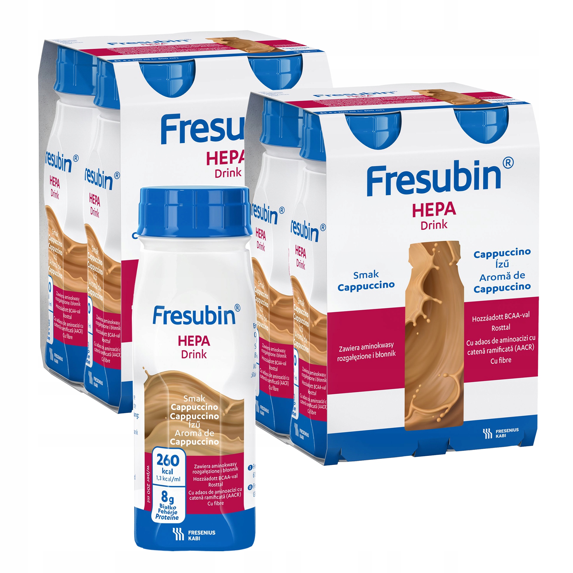 Fresubin Hepa Drink O smaku cappuccino 4x200 ml