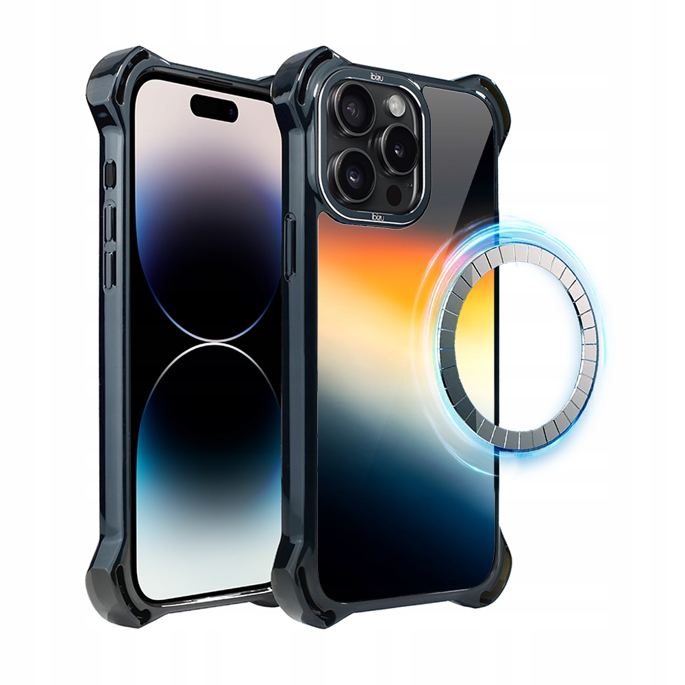 Pouzdro iPhone 14 Pro Max Ibizu DropGuard Ultra s MagSafe, Aurora