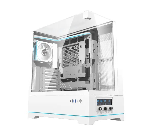 Obudowa do komputera Darkflash DY450 Pro Argb Tower Okno Biała