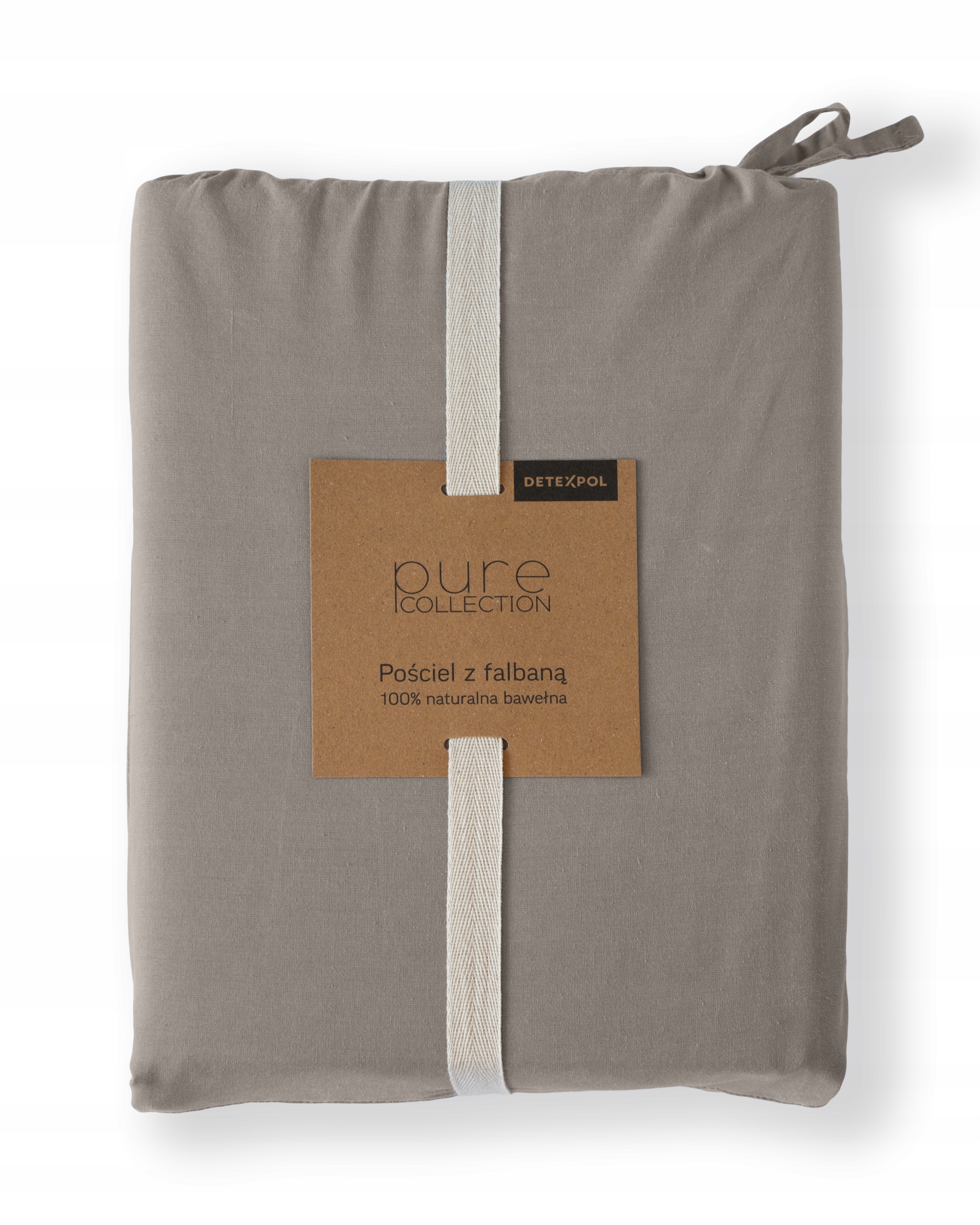 Povlečení 200X220 S Bavlněným Volánkem Caffe Šedé Boho 220X200