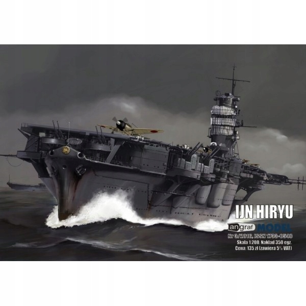 Angraf Model 3/2016 Letadlová loď Ijn Hiryu 1:200