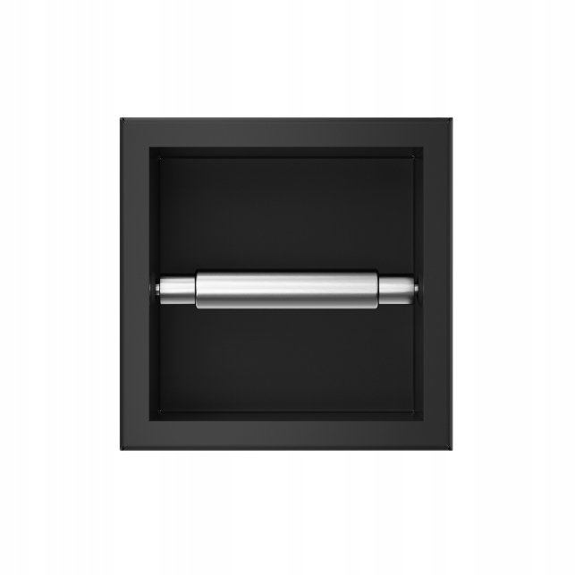 Wall-box Paper 1 Black – zásobník na papír, černý