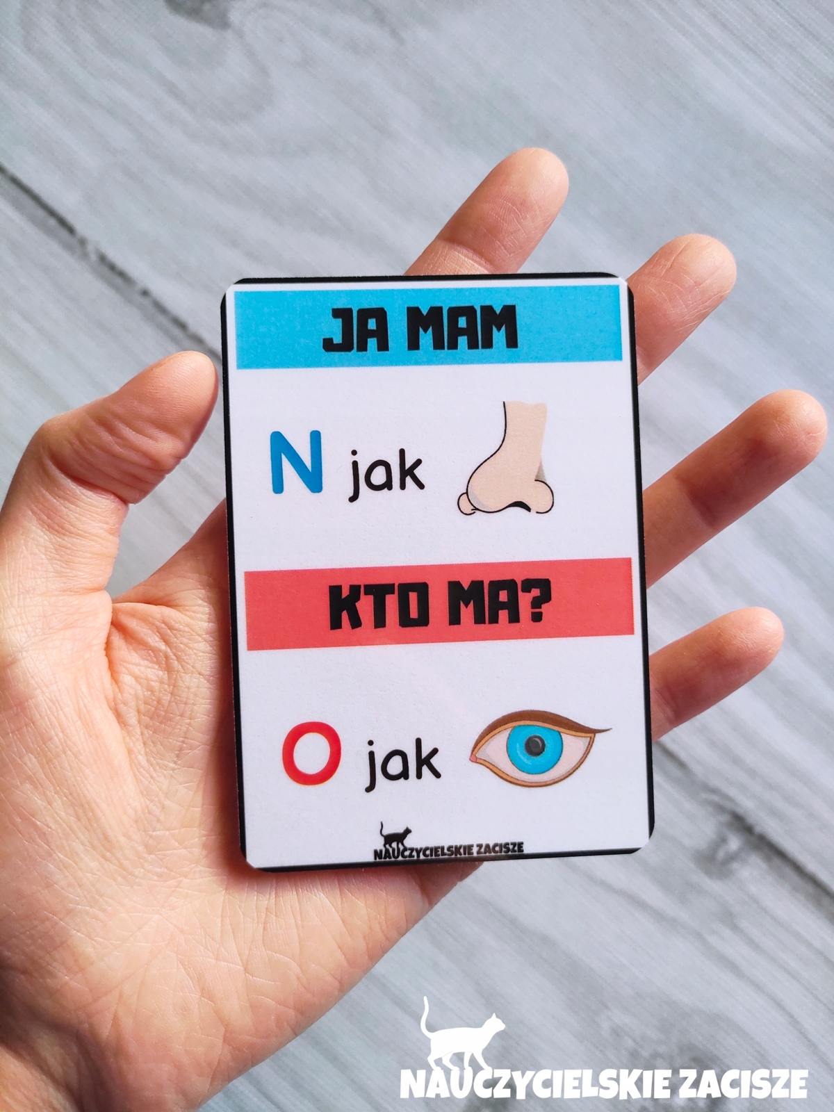 JA MAM, KTO MA? Alfabet Litery |gra dydaktyczna ISBN 9789887330332