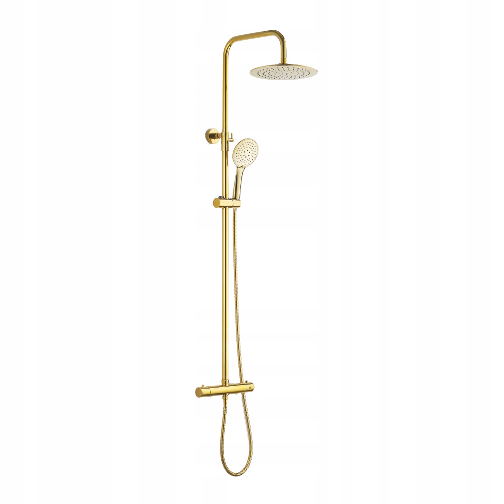 Invena Sprchový stĺp s termostatickou batériou Gold