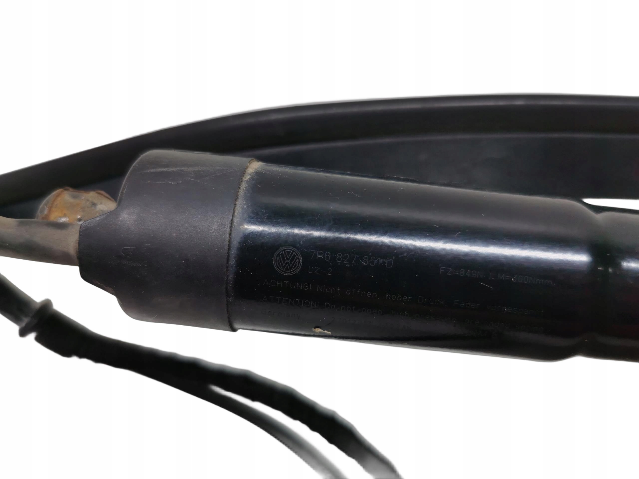 damper shock absorber bonnet electrical right VW TOUAREG II 7P 7P6827851D