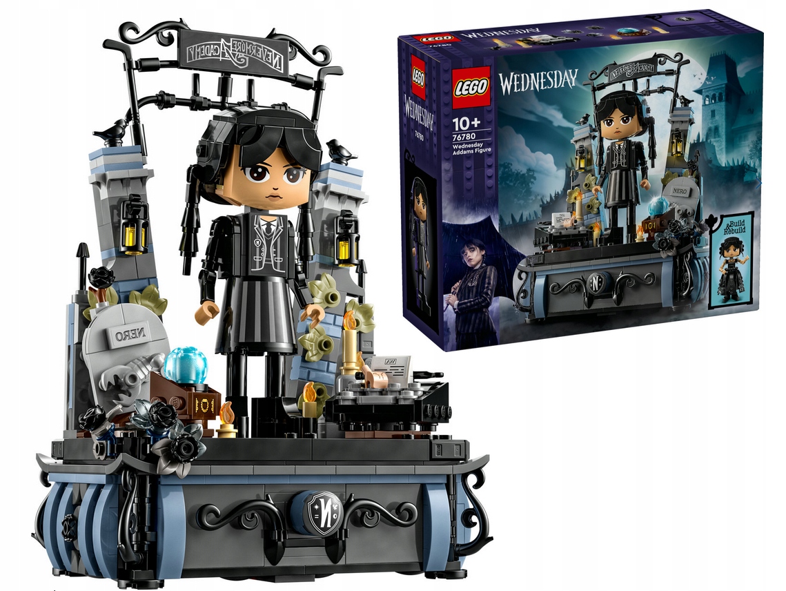 Lego 76780 Figurka Wednesday Addamsová
