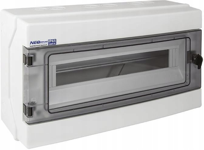 Modulární Hermetický Rozvaděč 1X18 N+pe IP65 RH-18 Nástěnný