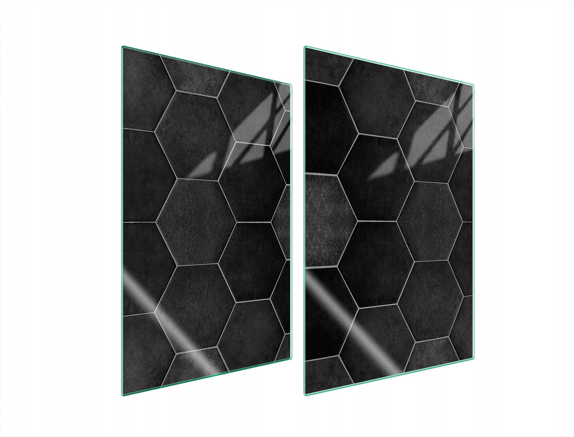 Skleněná Ochranná Deska Do Kuchyně 2x35x52 Deska Tvrzené Sklo