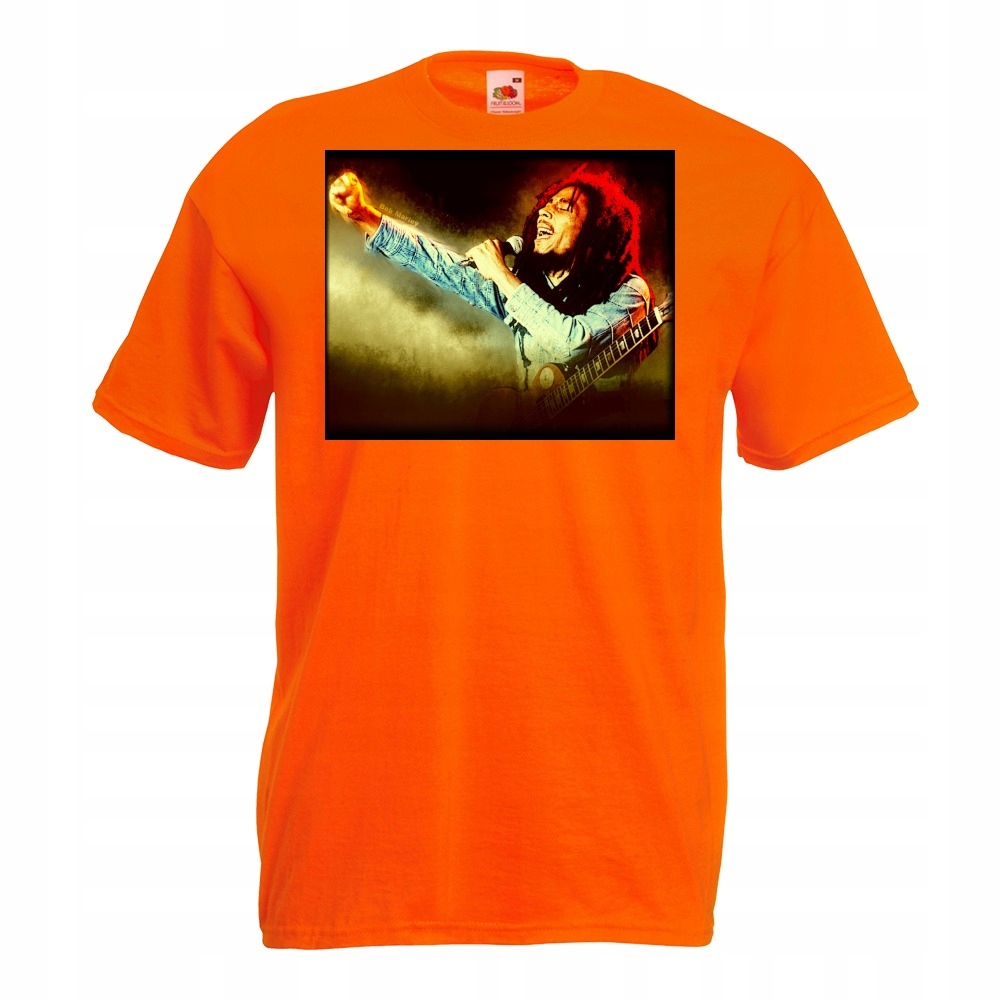 

Koszulka z nadrukiem reggae Bob Marley rasta XXL