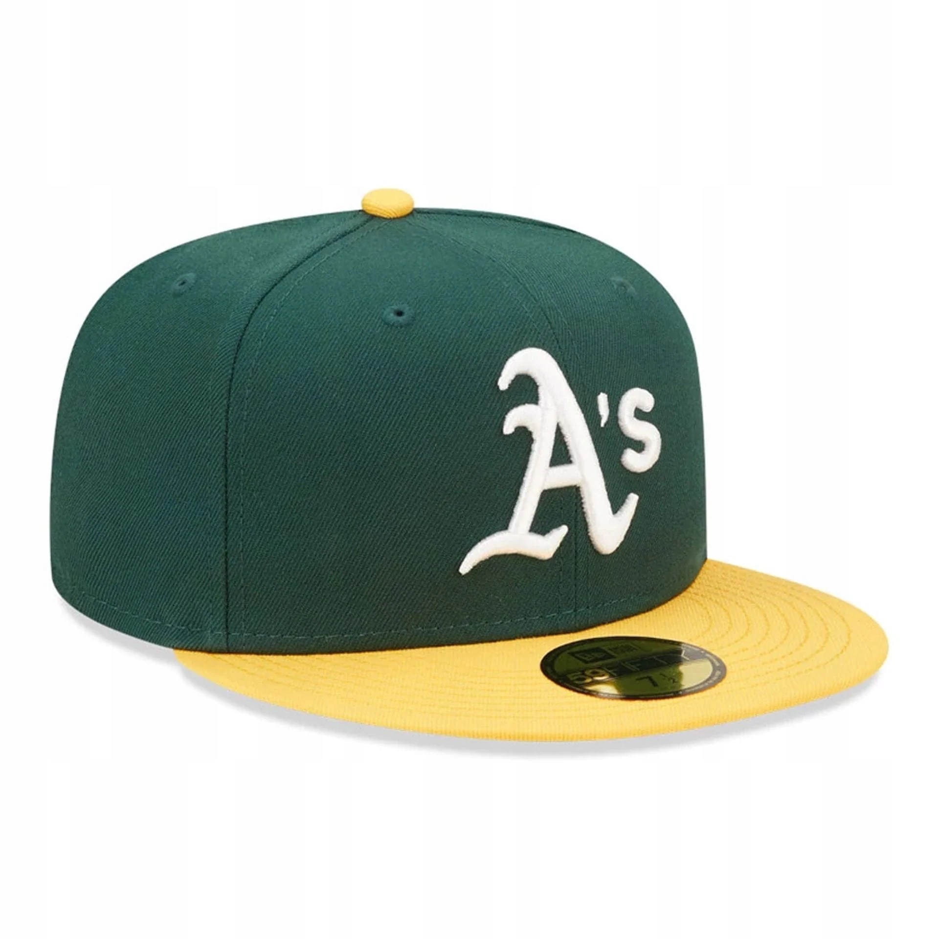 Čepice s plochým kšiltem New Era 59FIFTY Oakland Athletics 55.8 cm