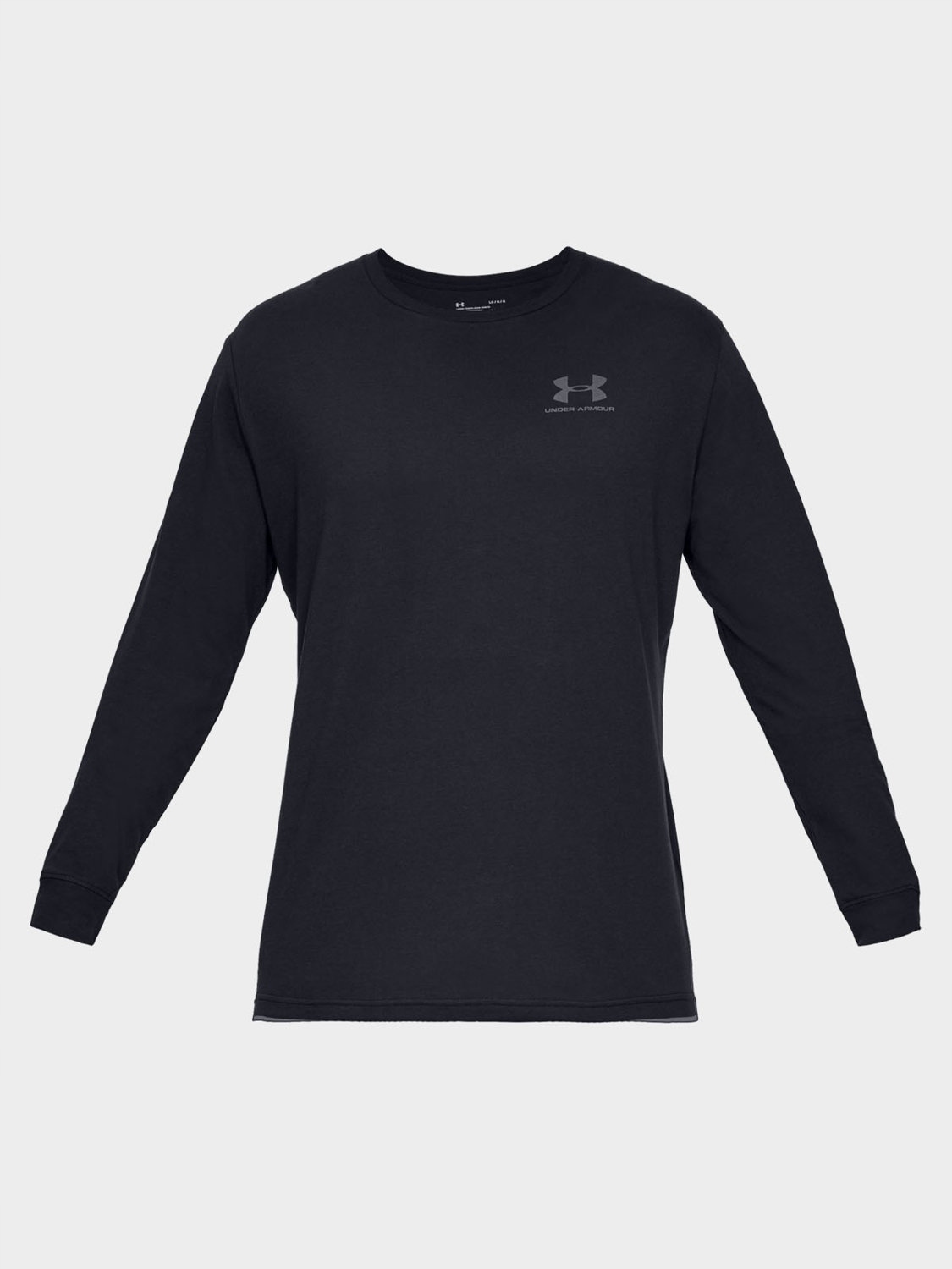 KOSZULKA UNDER ARMOUR LONGSLEEVE DŁUGI RĘKAW BAWEŁNA 1329585 Wzór dominujący bez wzoru