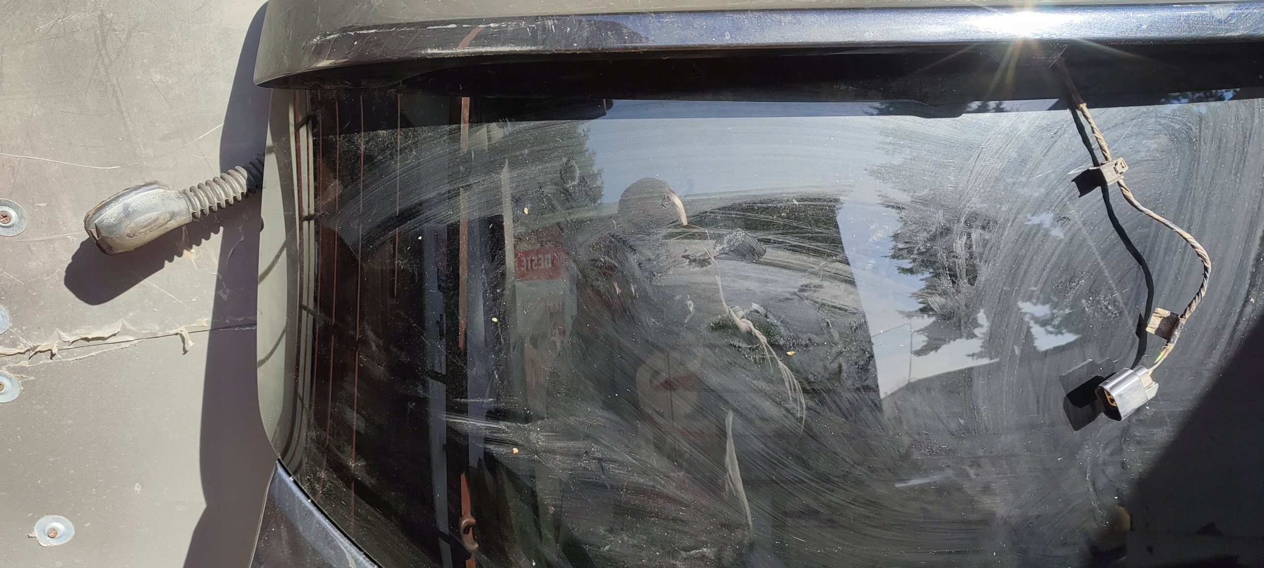 boot door cap window ford kuga
